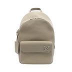 Louis Vuitton Backpack Takeoff Light Khaki Leather