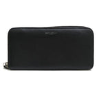 Yves Saint Laurent Long Wallet Women Leather Black