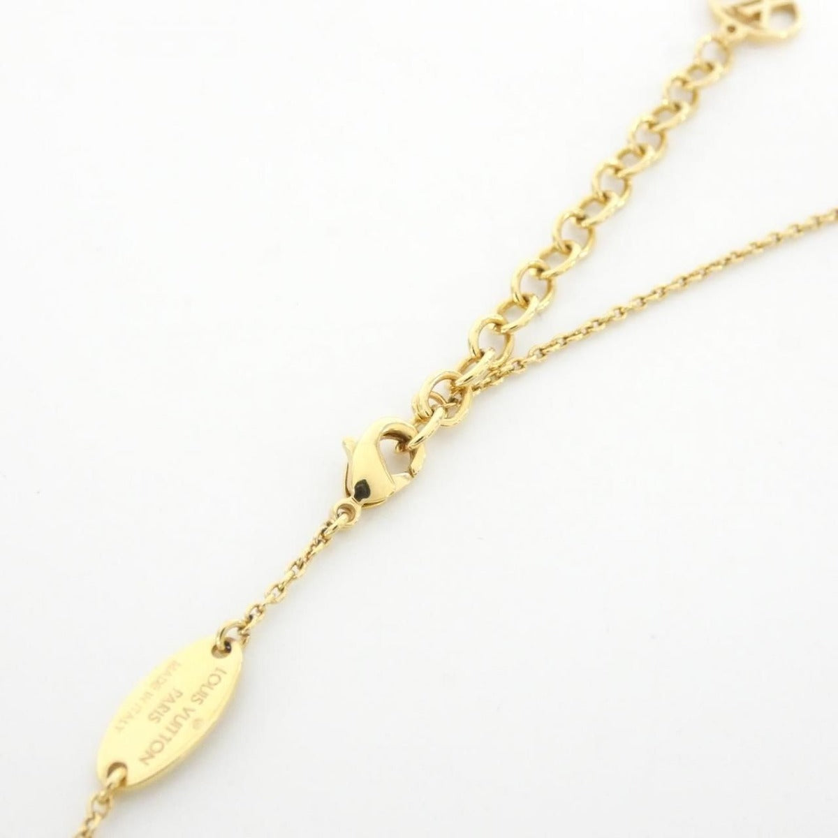 Louis Vuitton Collier Necklace Gold — view 3