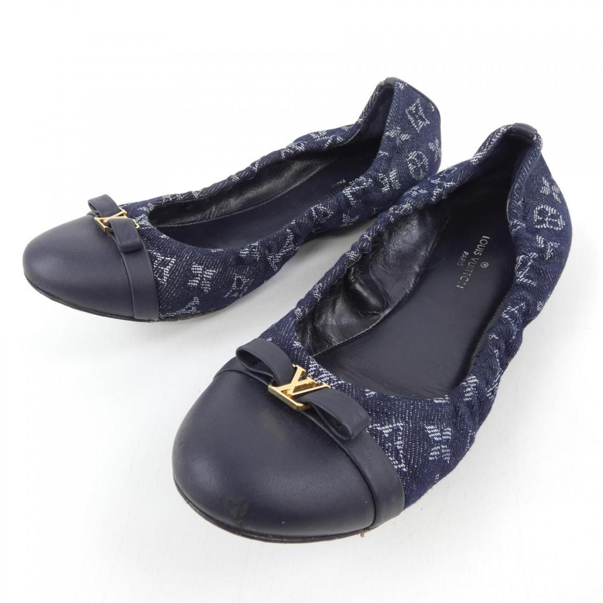 Louis Vuitton Flat Shoes Black 34 — view 3