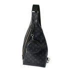 Louis Vuitton Waist Bag Body Duo Su Sling Black Gray — view 4