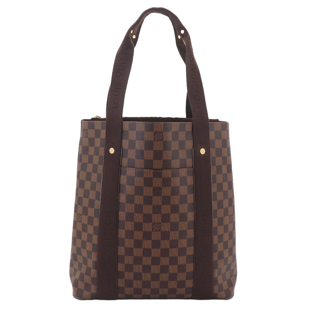 Louis Vuitton Damier Cabas Beaubourg Tote Ebene Gold