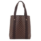 Louis Vuitton Damier Cabas Beaubourg Tote Ebene Gold