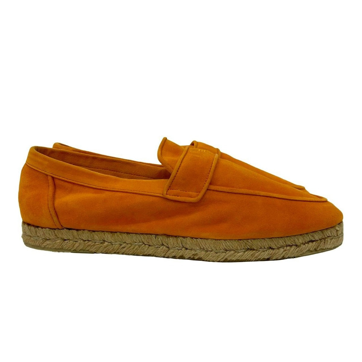 Hermes and Espadrille Slip Ons Logo Suede Loafers — view 5