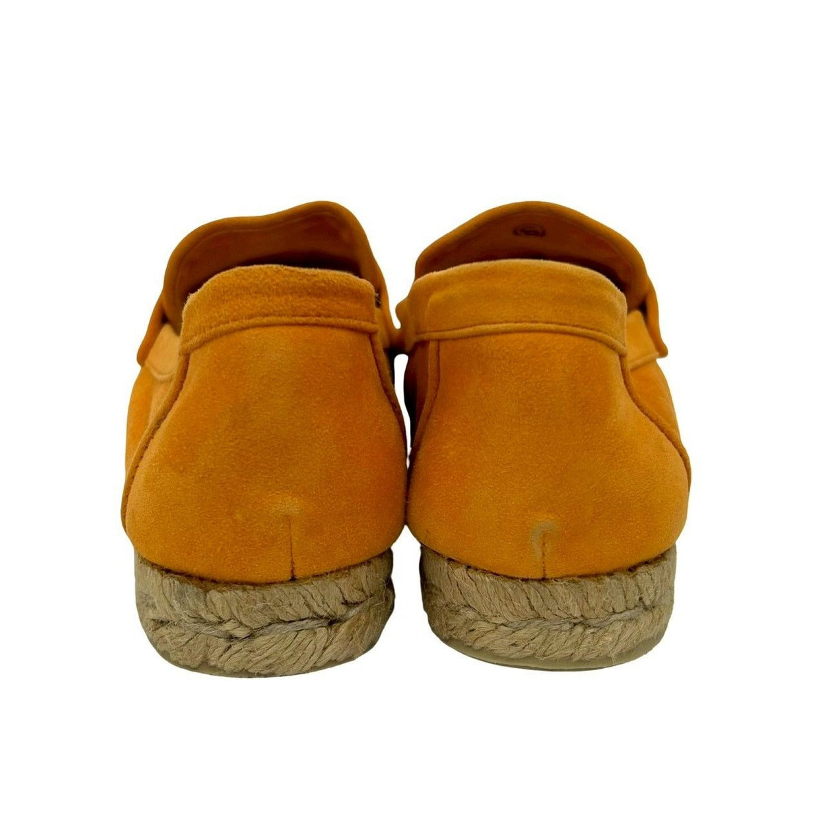 Hermes and Espadrille Slip Ons Logo Suede Loafers — view 8