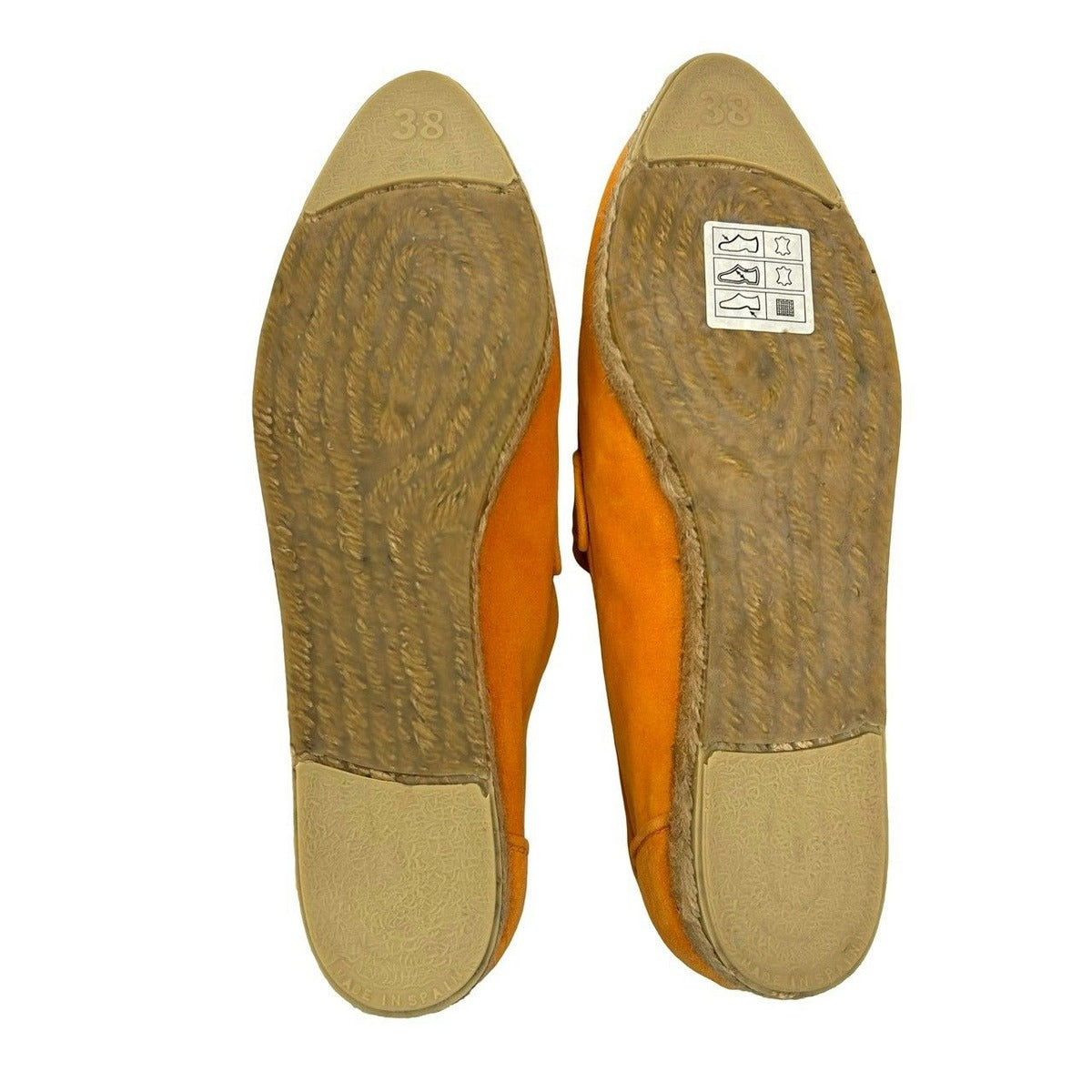 Hermes and Espadrille Slip Ons Logo Suede Loafers — view 9