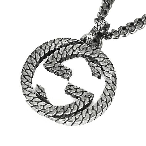 Gucci Necklace Interlocking G Argento — view 5