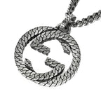 Gucci Necklace Interlocking G Argento — view 5
