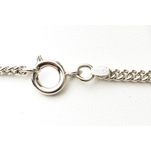 Chanel Coco Mark Rhinestone Black Silver 05 — view 6