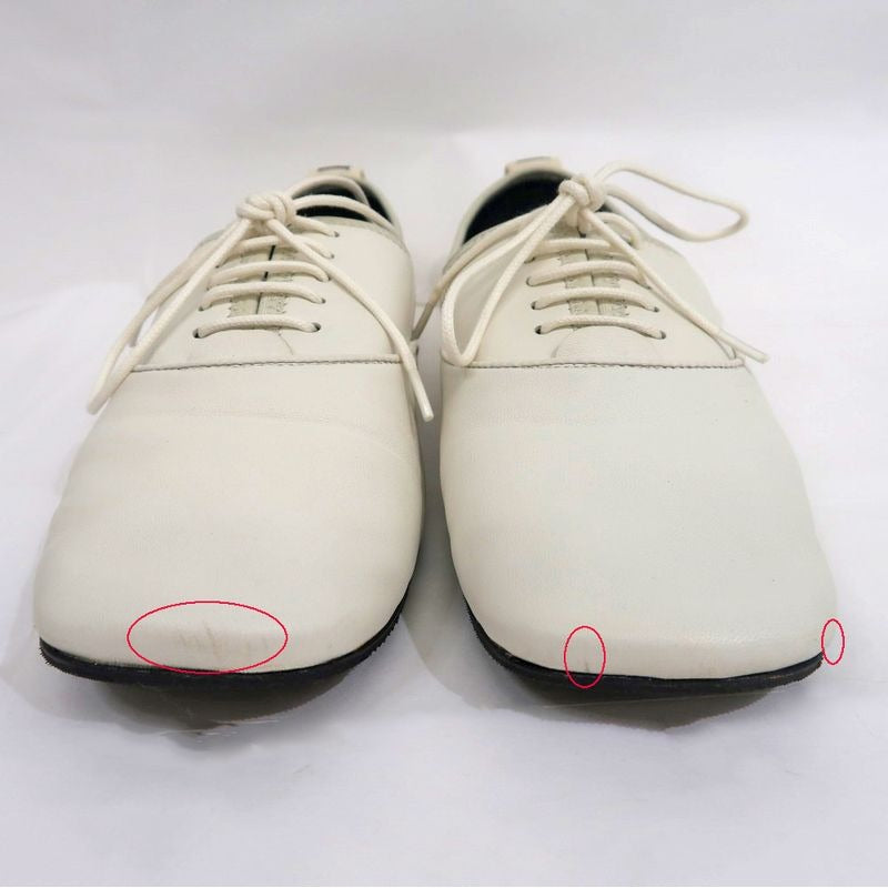 Loewe Flat Shoes off White Size 37 Leather — view 3