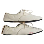 Loewe Flat Shoes off White Size 37 Leather — view 5