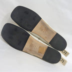 Loewe Flat Shoes off White Size 37 Leather — view 8