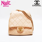 Chanel Shoulder Bag Lambskin Quilted Double Chain Twins