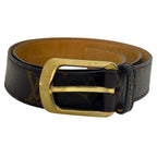 Louis Vuitton M6919 Ct0065 Belt Santure Ellipse Monogram Canvas Brown Gold Logo — view 2