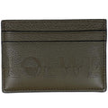 Loewe Logo Card Case Signature Plain Holder Pass Leather