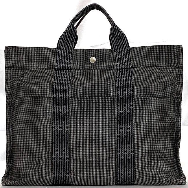 Hermes Tote Bag Yale MM Gray — view 4
