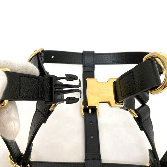 Gucci Harness Black Interlocking Never — view 8