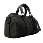 Louis Vuitton Handbag Monogram Taurillon Keepall Bandouliere 25 Black 2-Way — view 2
