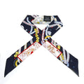 Hermes DAME de Coeur Twillye Scarf Noir Black Rouge All