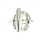 Hermes Echappee Ring Silver — view 2