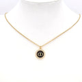 Dior Petit CD Pendant Necklace Gold