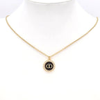 Dior Petit CD Pendant Necklace Gold