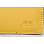 Fendi Wallet Fold Billfold 7 M0169 Elite Shadow Sunflower Work — view 6