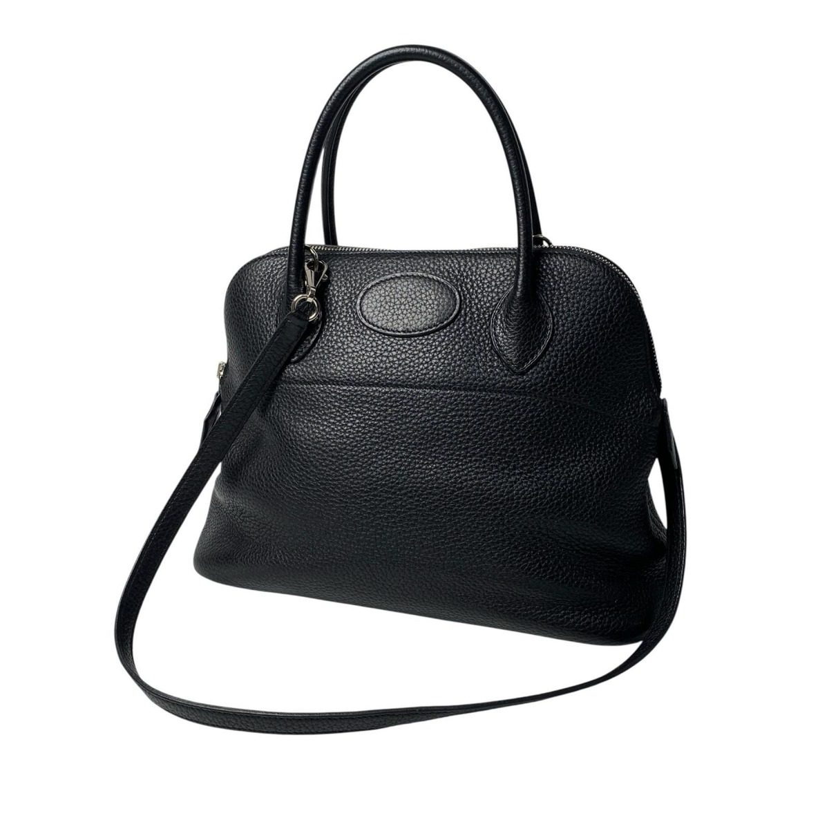 Hermes Bolide 31 2-Way Shoulder Bag Black Taurillon — view 2