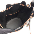 Loewe Shoulder Bag Balloon Drawstring 2-Way Black Leather Anagram — view 3