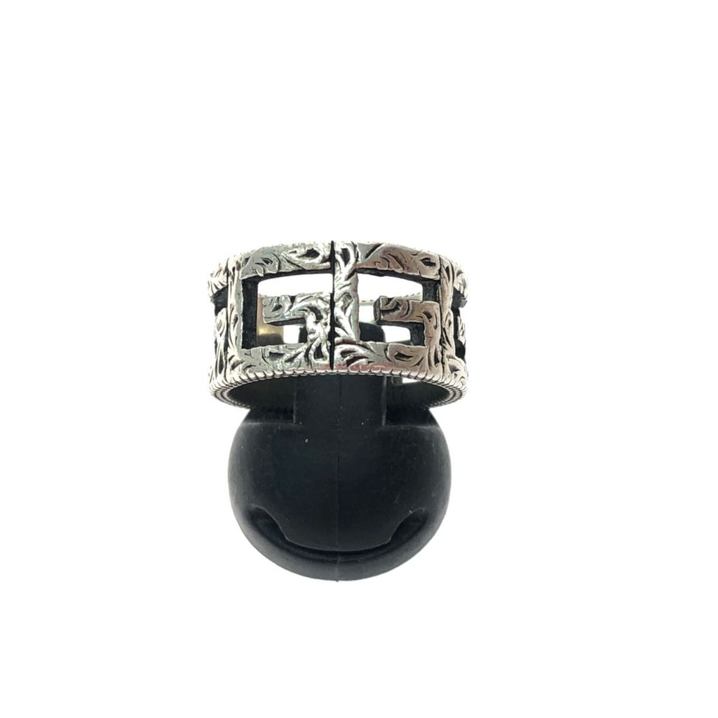Gucci Silver Accessory G Square Ring No 17 — view 4