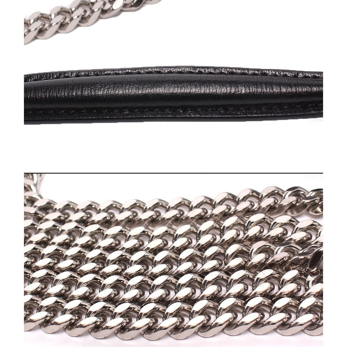 Saint Laurent Paris Chain Shoulder Bag Crossbody Sunset — view 9
