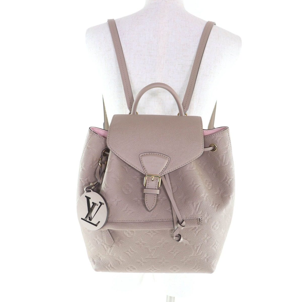 Louis Vuitton Montsouris PM Tourt le Monogram Empreinte Backpack — view 6