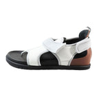 Hermes Giorno Sandals Shoes Technical Jersey Velcro 42.5 Gray Black
