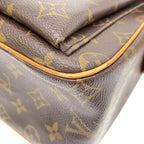 Louis Vuitton Monogram Viva-Cite GM Shoulder Bag — view 3