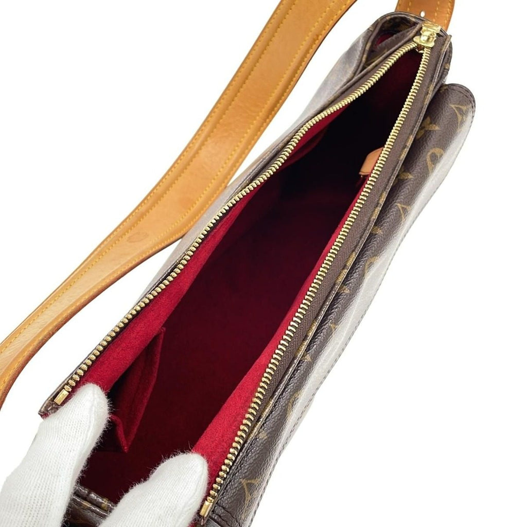 Louis Vuitton Monogram Viva-Cite GM Shoulder Bag — view 7