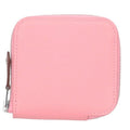 Hermes Azap Mini Silk-in Rose Confetti Vaux Epson Coin Case