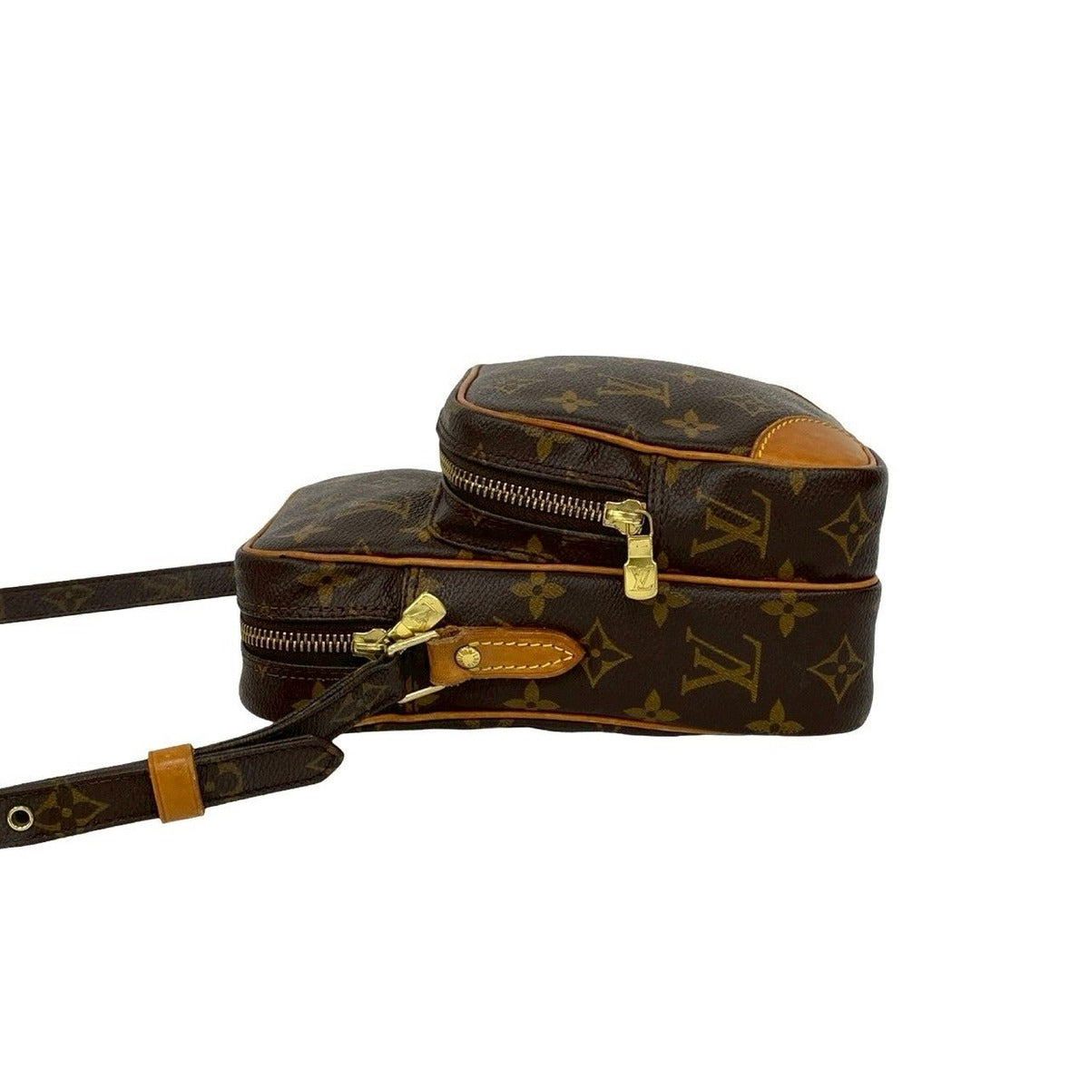 Louis Vuitton Vintage Amazon Monogram Leather Shoulder Bag — view 5