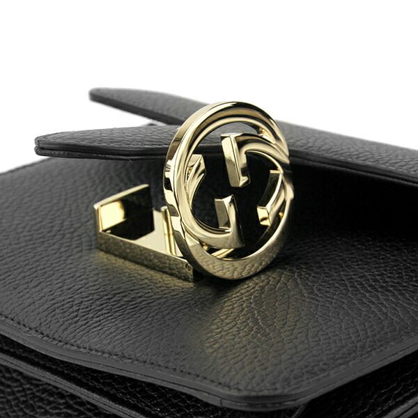 Gucci Shoulder Bag Dollar Calf Black — view 9