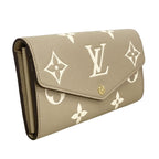 Louis Vuitton Wallet Monogram Empreinte Bicolor Portefeuille Sarah NM Tourterell — view 2