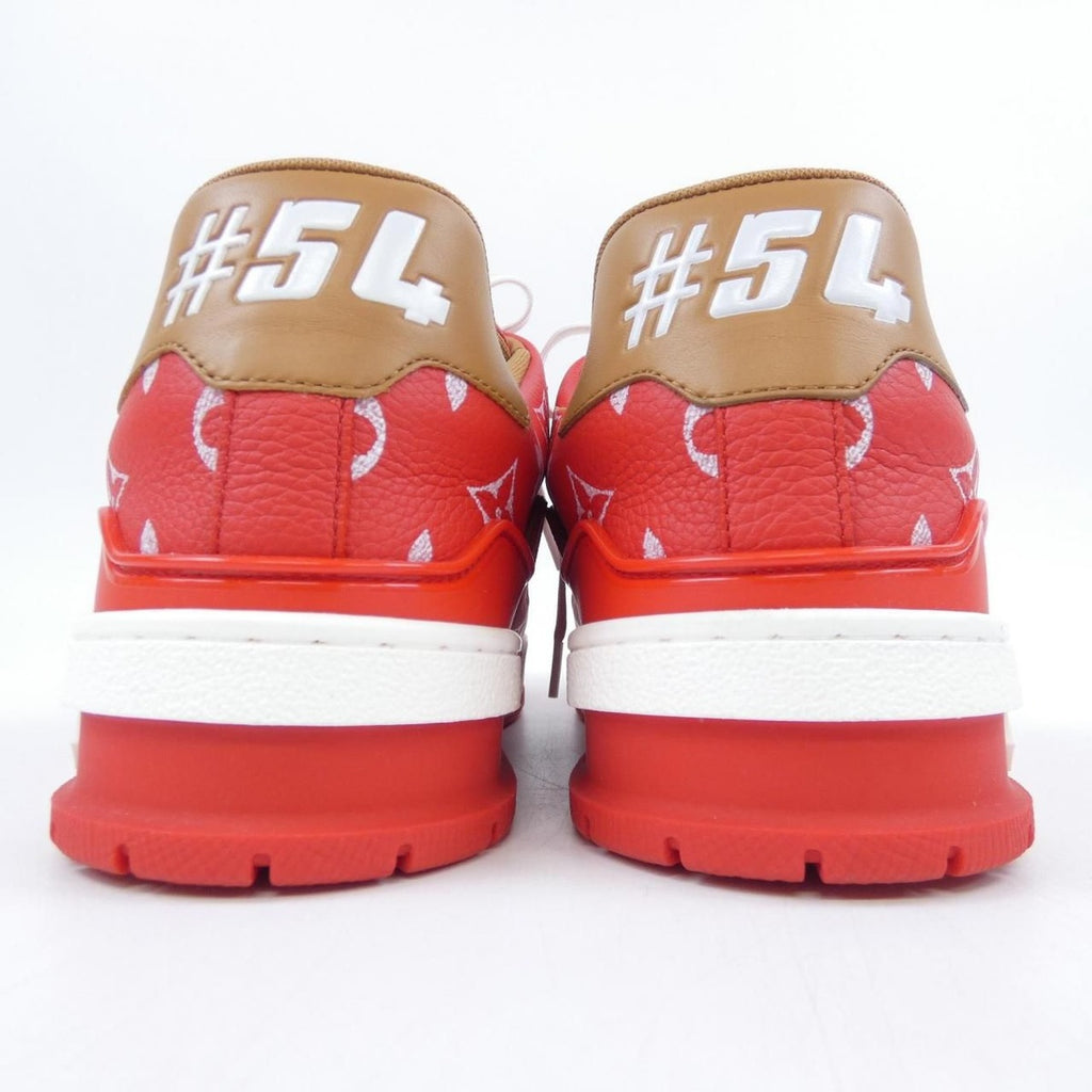 Louis Vuitton LV Trainers Pharrell William Sneakers Red Black — view 5