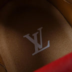 Louis Vuitton LV Trainers Pharrell William Sneakers Red Black — view 6