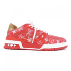 Louis Vuitton LV Trainers Pharrell William Sneakers Red Black
