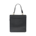 Chanel Tote Bag Black Lambskin Logo Handbag