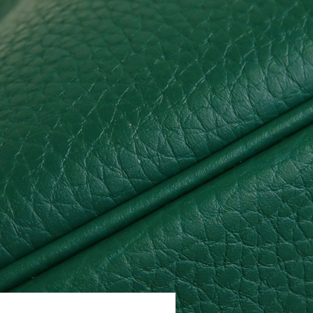 Hermes Bolide 31 Malachite Silver Taurillon 2-Way Shoulder Bag — view 6