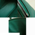 Hermes Bolide 31 Malachite Silver Taurillon 2-Way Shoulder Bag — view 8