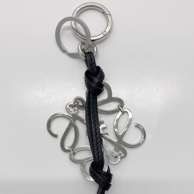 Loewe Charm Silver Black Anagram X02 — view 5