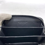 Bottega Veneta Coin Case Black Intrecciato Purse — view 7