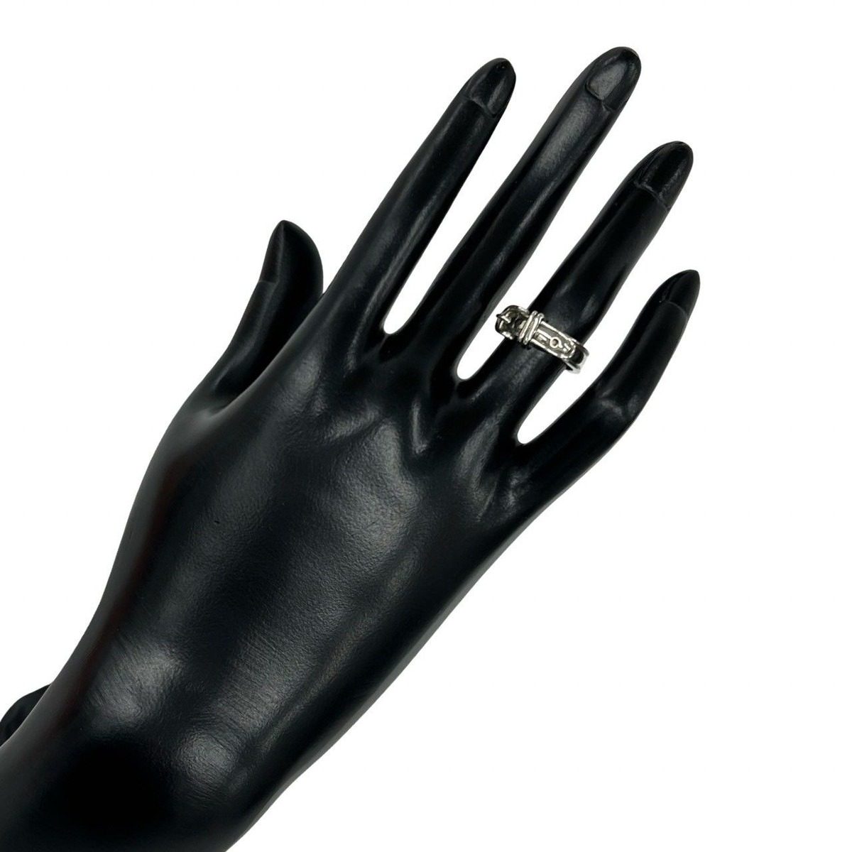 Hermes Ceinture Ring Silver — view 2