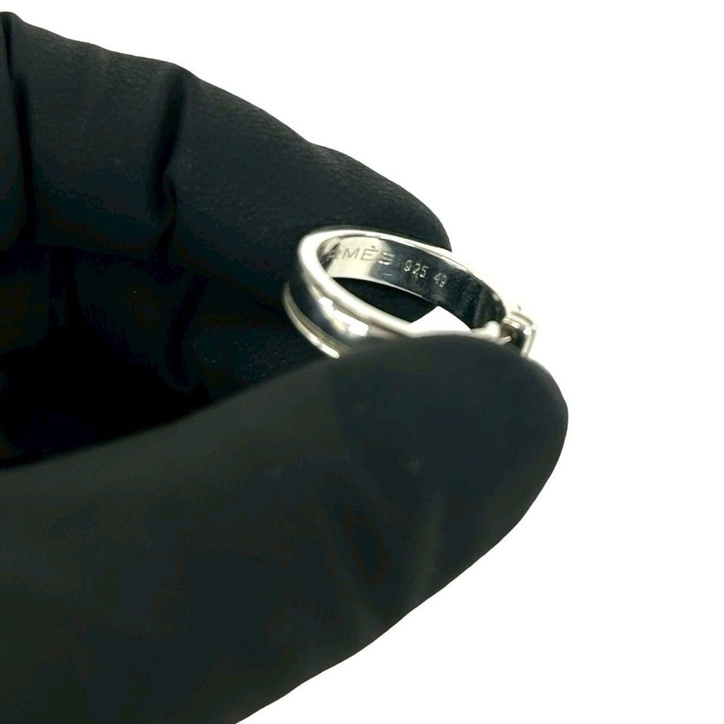 Hermes Ceinture Ring Silver — view 5