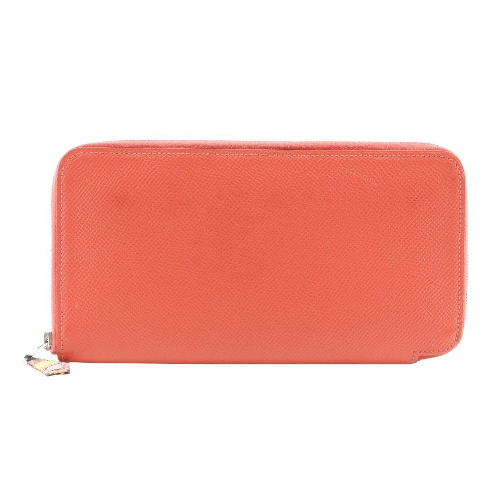 Hermes Azap Long Silk in Veau Rose Jaipur Pink Wallet